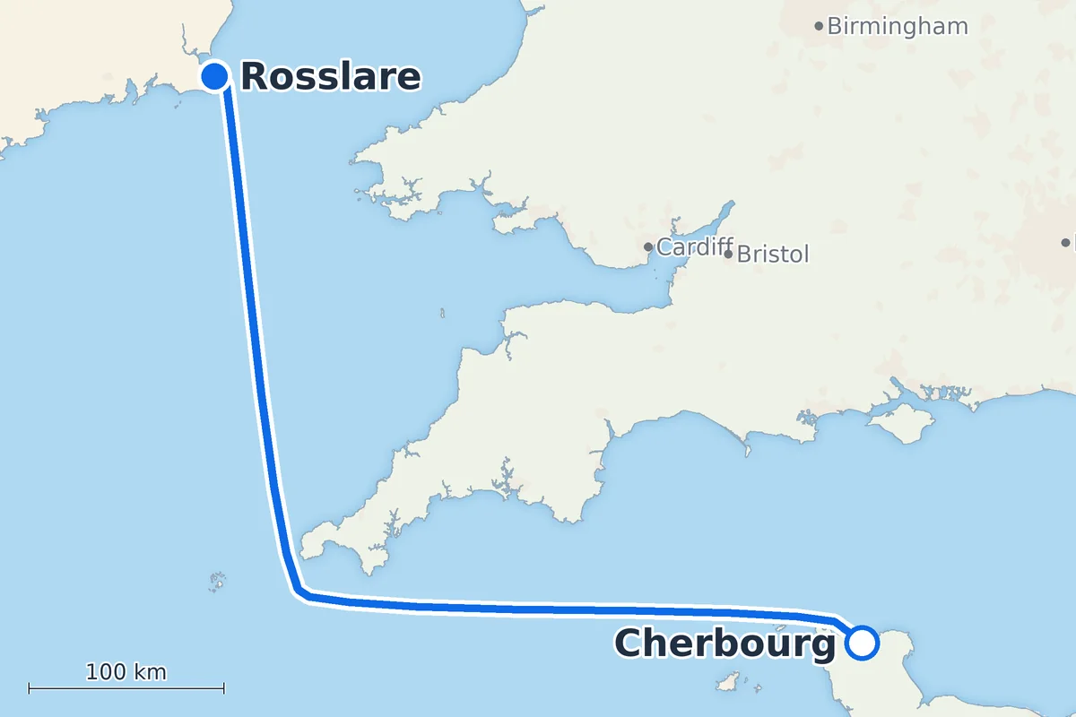 Cherbourg - Rosslare
